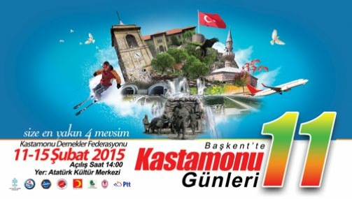 “Başkent Kastamonu Günleri“ne saatler kaldı