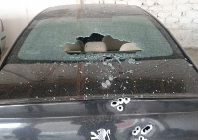 Ateş’e hain saldırı