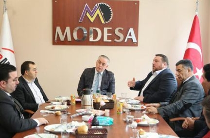 MODESA Başkan Aydın’ı ağırladı