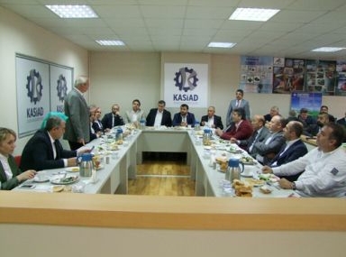 Ertürk ve Benli KASİAD’ı ziyaret etti