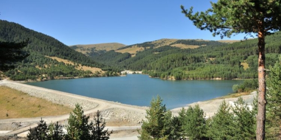 Kösen Çayırı Göleti yükseldi