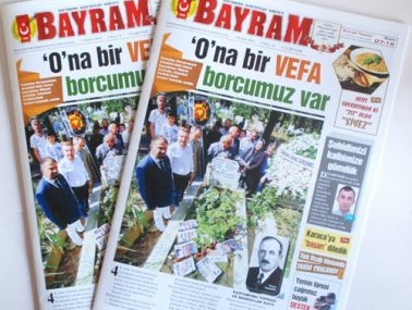 Bayrama özel gazete