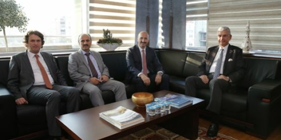 Başkan Altunay’a ziyaret