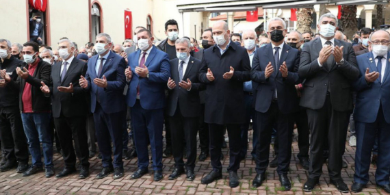 Gıyabi Cenaze Namazı Kılındı