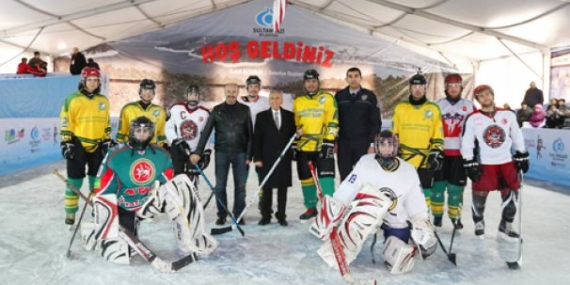 Buz pistinde para geçmiyor