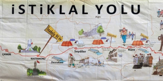 İstiklal Yolu ikiye bölündü