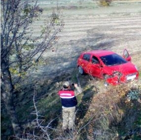 Taşköprü’de trafik kazası: 1 yaralı