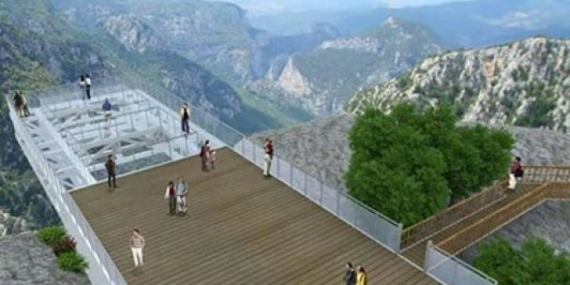 Cam teras ihalesi yapıldı