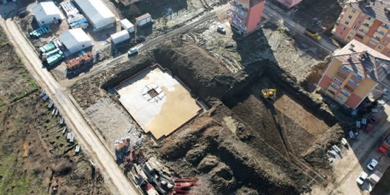 TOKİ İnşaata Başladı