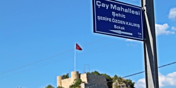 Araç şehitlerine sahip çıkıyor