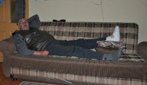 Pınarbaşı’nda kar kazası