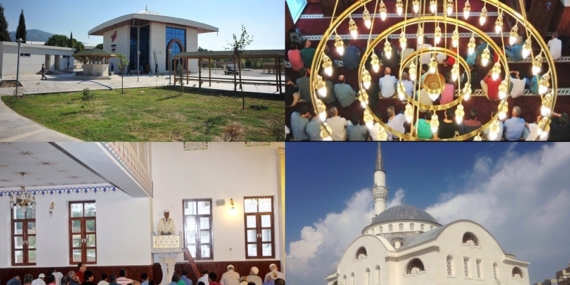 2 ilde 2 cami ibadete açıldı