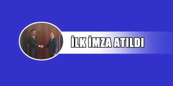 Sevindik göletinde ilk imza atıldı