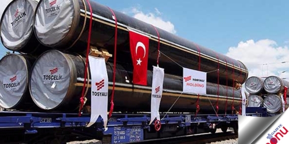 TANAP’ın ilk boruları teslim edildi