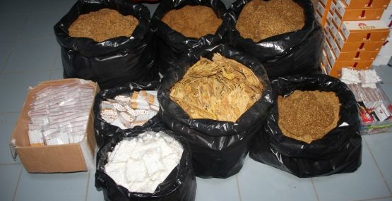 Taşköprü’de kaçak sigara operasyonu