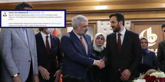 İlk Kutlama İl Başkanından