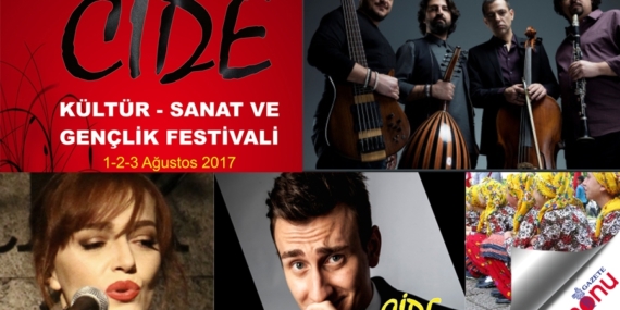 Cide’de 3 gün boyunca gençlik festivali