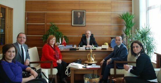KASYÖ-DER Kurtulmuş’u ziyaret etti