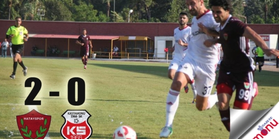 Kastamonuspor Hatay’a yenik düştü