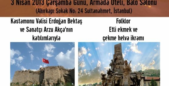3 Nisan’da Kastamonu Gecesi