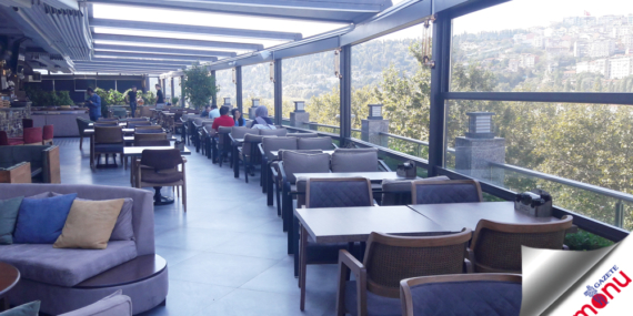 Haliç’te teras keyfi