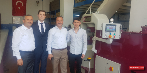 Karekodlu hidrolik makine ürettiler