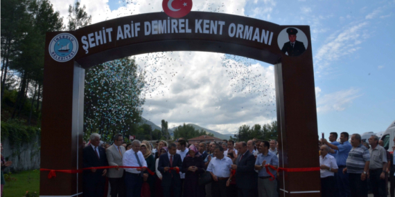 İnebolu’da kent ormanı açıldı