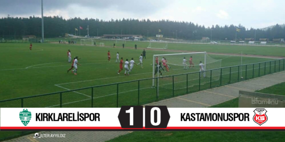 Kırklarelispor:1 – Kastamonuspor1966:0