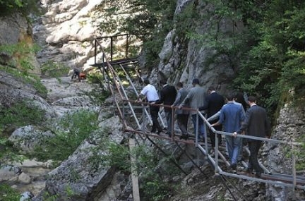 Vali Bektaş Horma Kanyonu’nu ziyaret etti