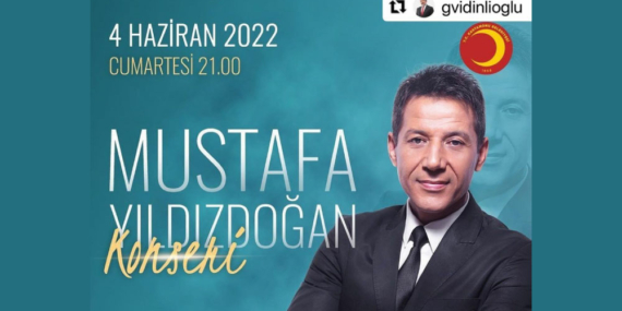 Mustafa Yıldızdoğan Sahne Alacak