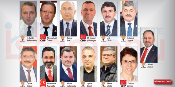 İstanbul’dan 13 aday adayı