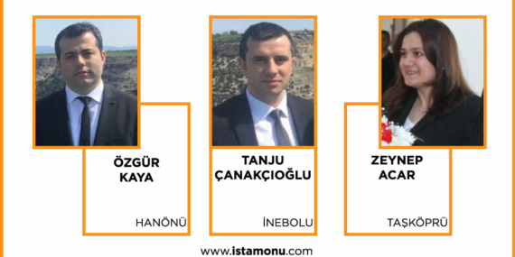 Kastamonulu kaymakamlar arasında 3 yeni isim