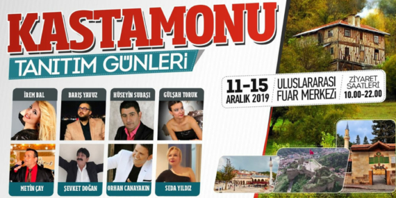Kastamonu Tanıtım Günleri başlıyor