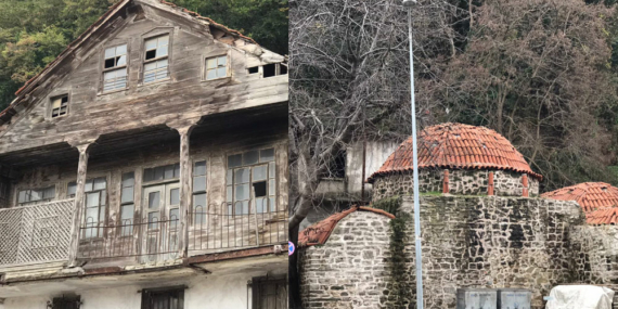 Tarihi hamam ve konakta restorasyon