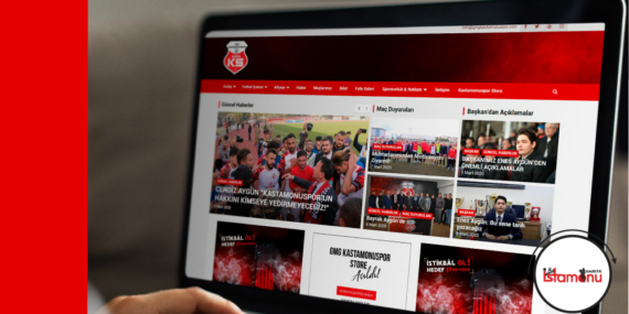 Kurumsal site yayında