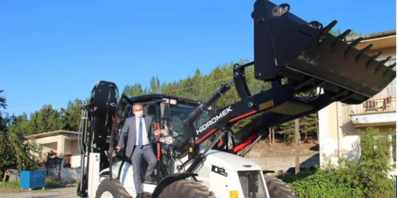 İş makinesi yenilendi