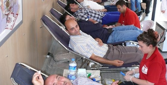 Çatalzeytin’de mobil kan bağışı