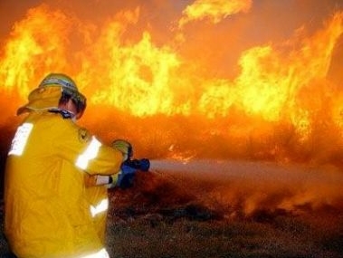 Ağlı’da yangın!