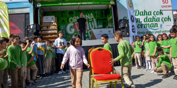 Yeşil Vatan Tırı Taşköprü’de