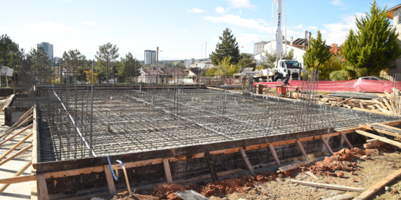 İtfaiye Binası İçin Temel Atıldı