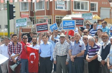 Tosya’dan Mısır katliamına tepki