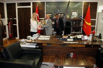 Başkan Topçuoğlu, görevine başladı