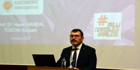 TÜBİTAK Başkanı Mandal, Kastamonu Üniversitesi’nde
