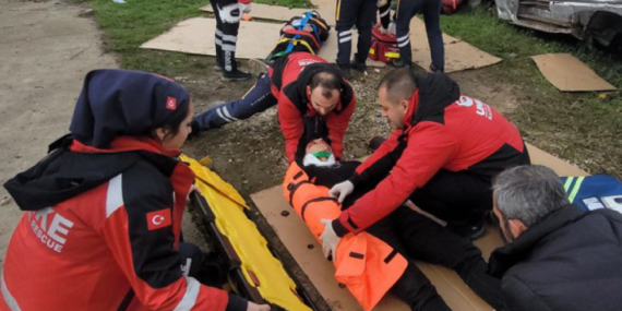 Tatbikat Gerçeği Aratmadı