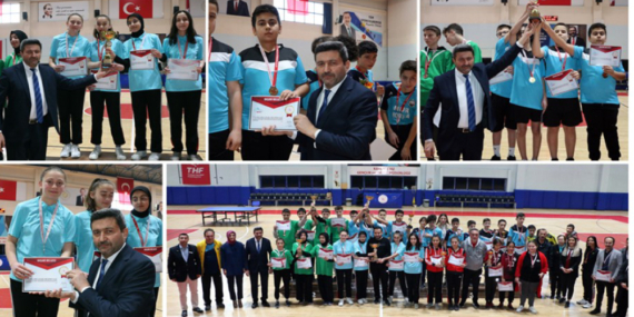 Yıldızlar Masa Tenisi İl Birinciliği Düzenlendi