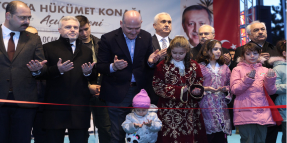 İçişleri Bakanı Soylu, Tosya’da Açılışa Katıldı