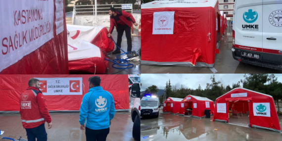 Kastamonu UMKE, Afetzedelerin Yanında