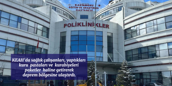 Sağlık Çalışanlarından Destek