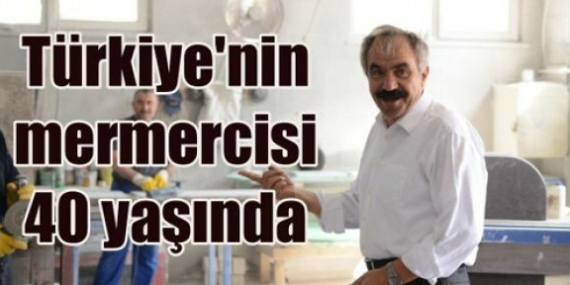 Alkan Mermer 40. yılını kutladı