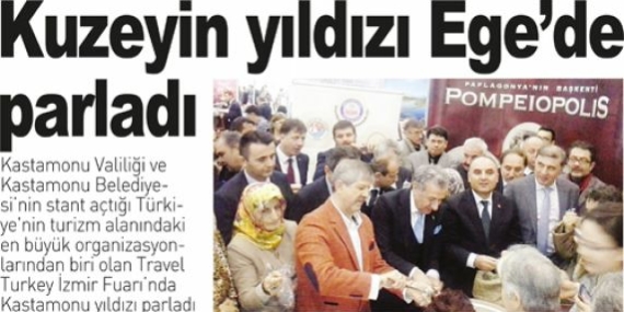 Kuzeyin yıldızı Ege’de parladı
